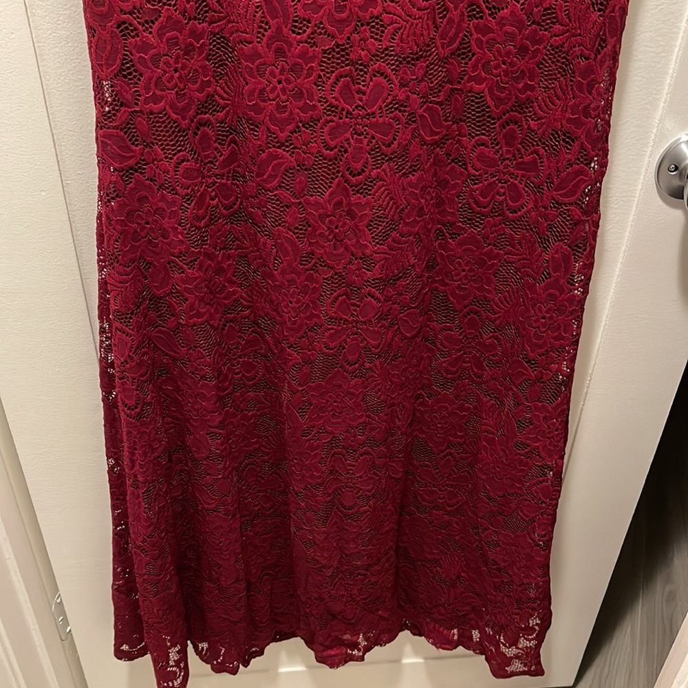 Ruby Red Dress - Picture 4 of 9